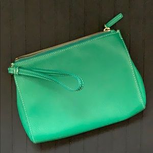 NWOT Talbots Kelly Green Wristlet